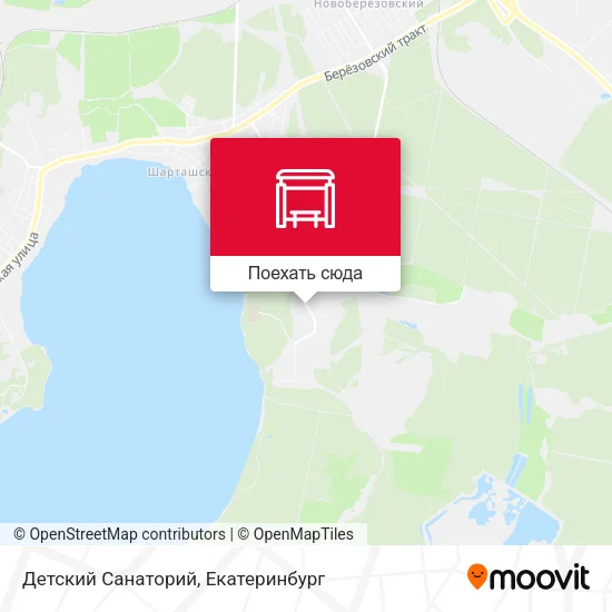 Карта Детский Санаторий