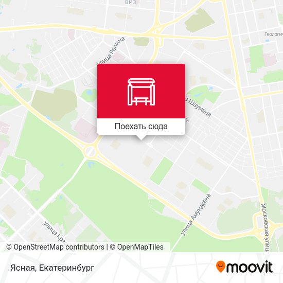 Карта Ясная