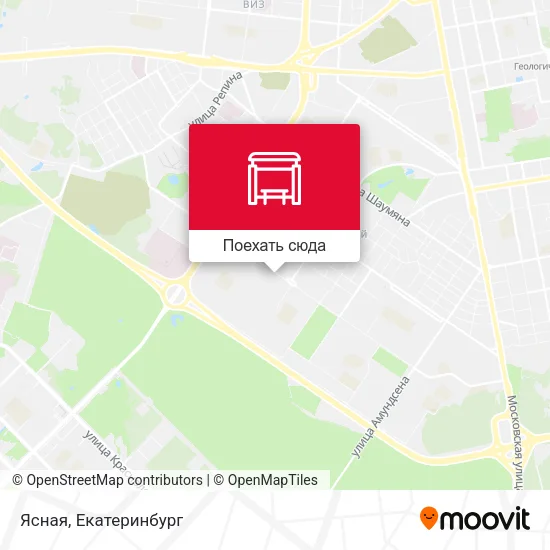 Карта Ясная