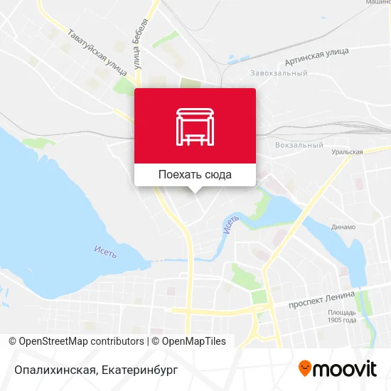 Карта Опалихинская