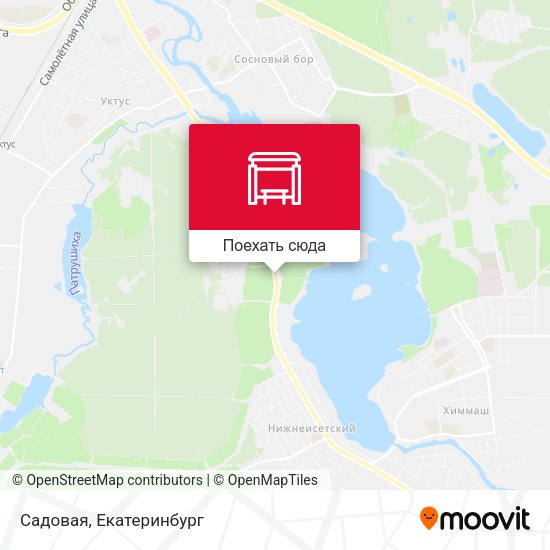 Карта Садовая