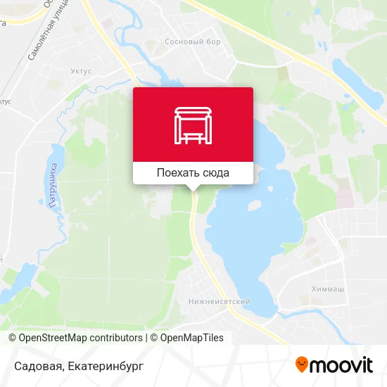 Карта Садовая