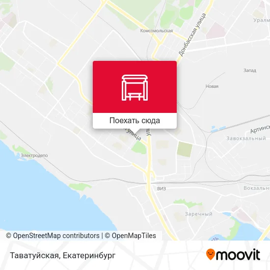 Карта Таватуйская