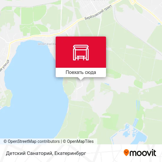 Карта Детский Санаторий