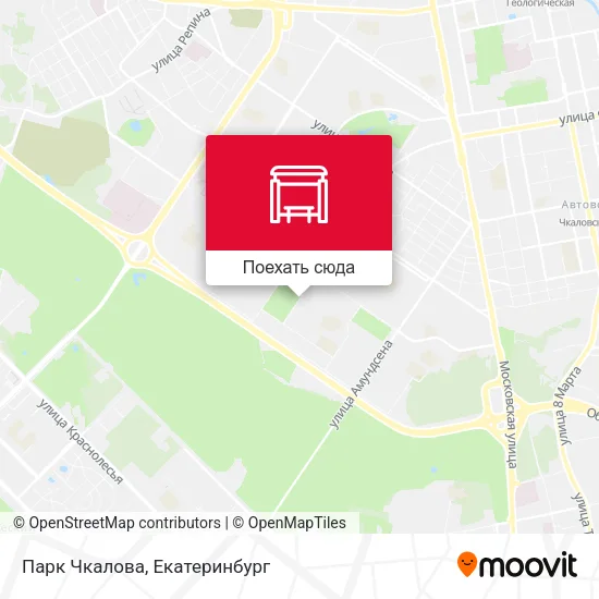 Карта Парк Чкалова