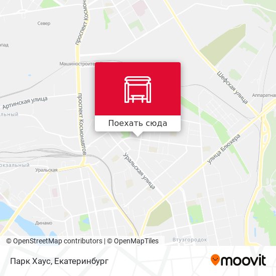 Карта парк хауса в екатеринбурге
