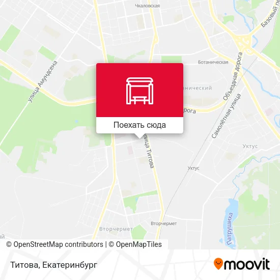Карта Титова