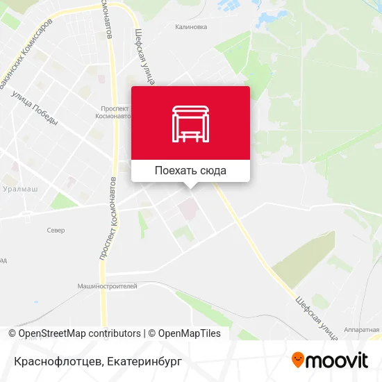 Карта Краснофлотцев