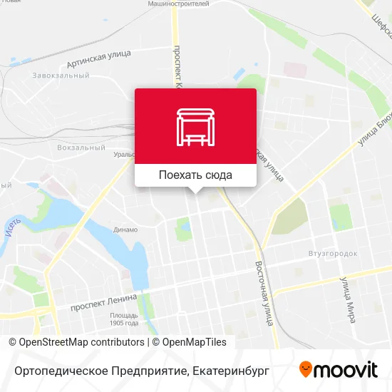 Карта Ортопедическое Предприятие