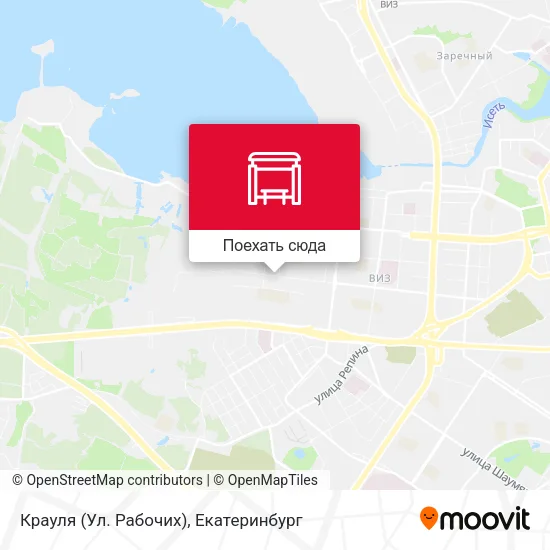 Карта Крауля (Ул. Рабочих)