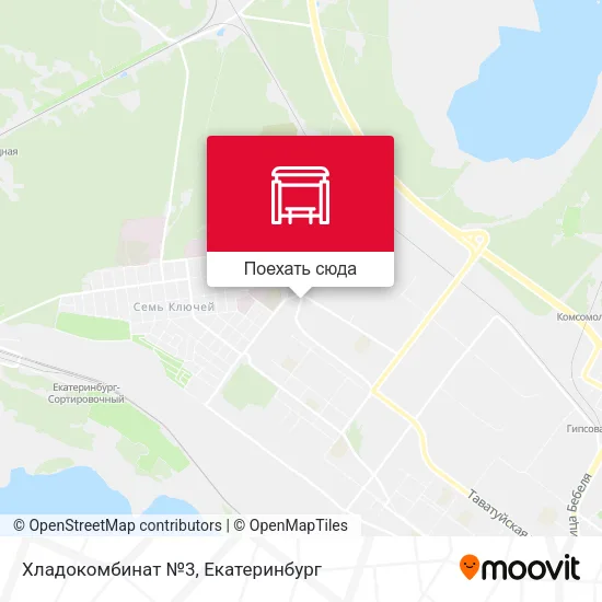 Карта Хладокомбинат №3