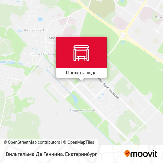 Карта Вильгельма Де Геннина