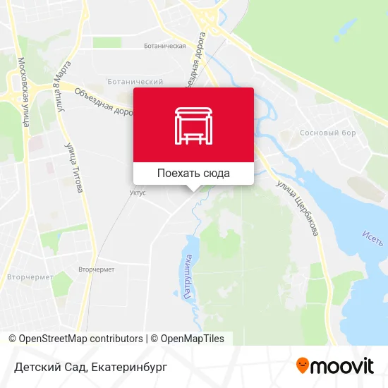 Карта Детский Сад