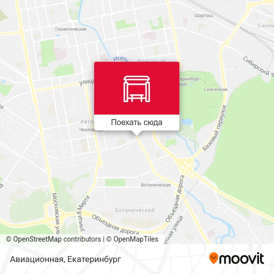 Карта Авиационная