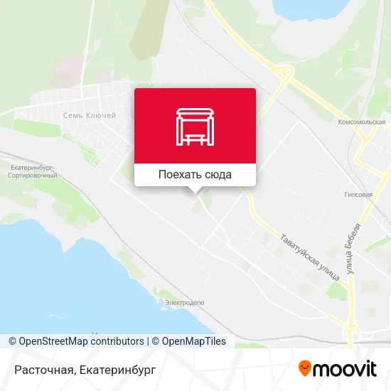 Карта Расточная