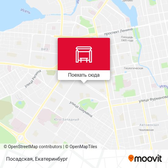 Карта Посадская