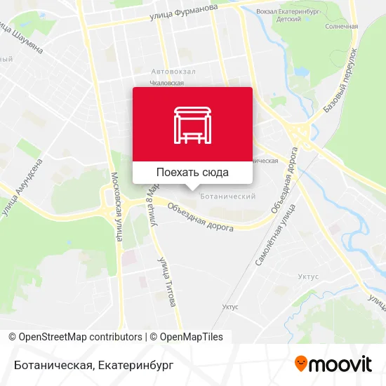 Карта Ботаническая