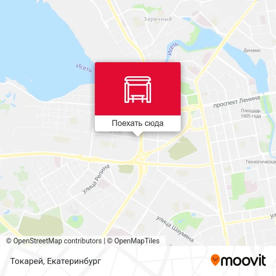 Карта Токарей