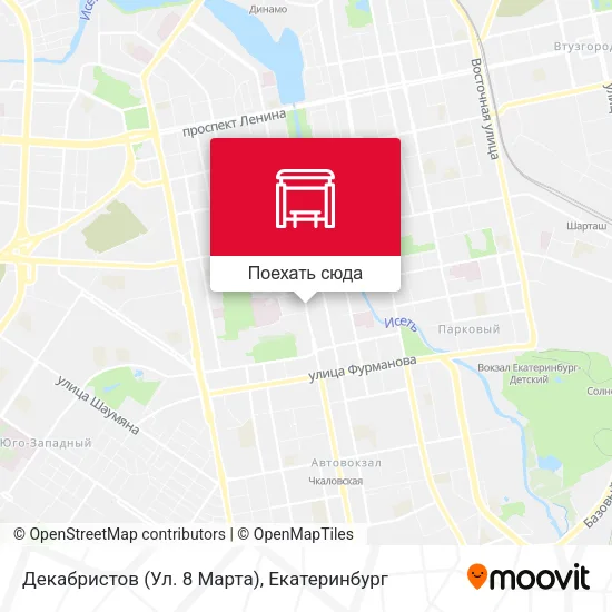 Карта Декабристов (Ул. 8 Марта)