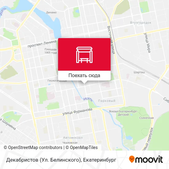 Карта Декабристов (Ул. Белинского)