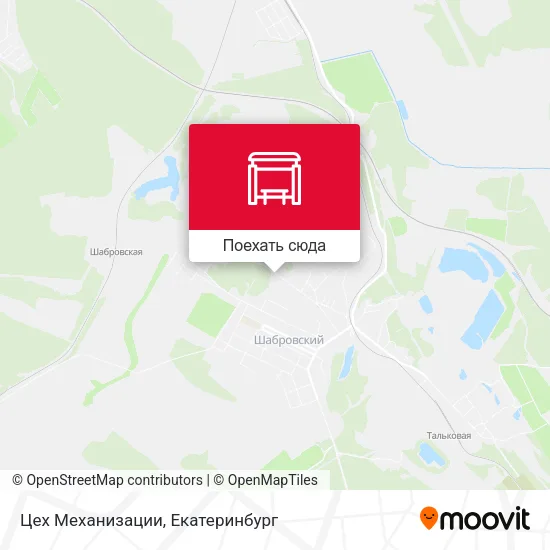 Карта Цех Механизации