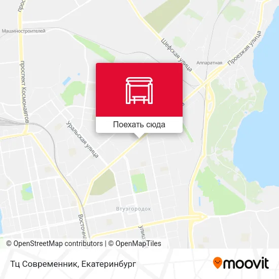 Карта Тц Современник