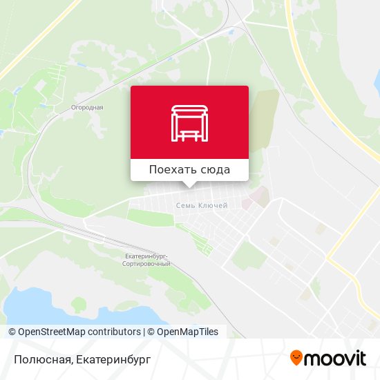 Карта Полюсная