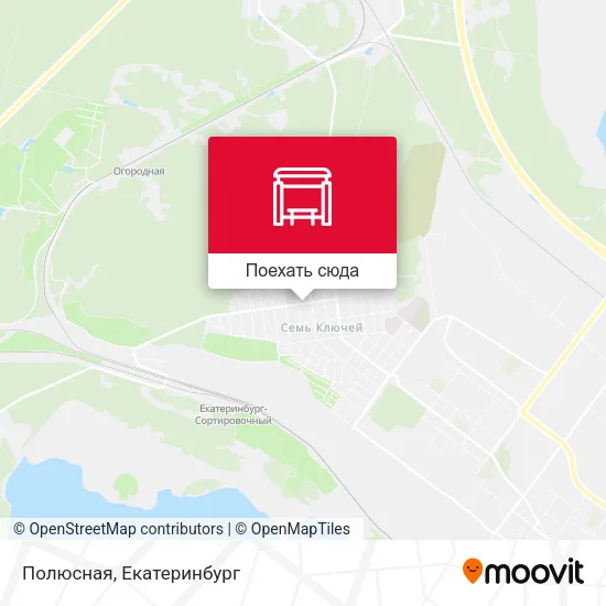 Карта Полюсная