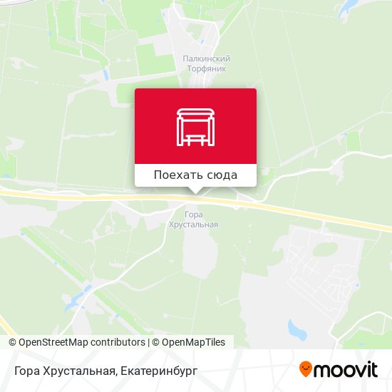 Карта Гора Хрустальная