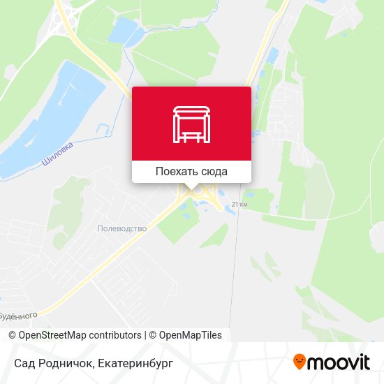 Карта Сад Родничок