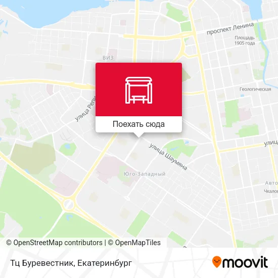 Карта Тц Буревестник