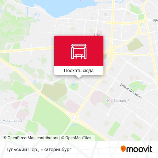 Карта Тульский Пер.