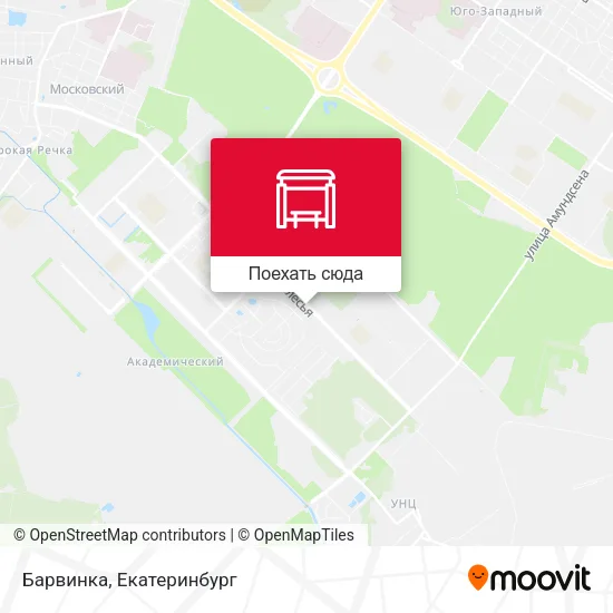 Карта Барвинка