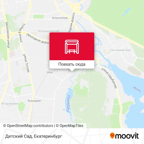 Карта Детский Сад