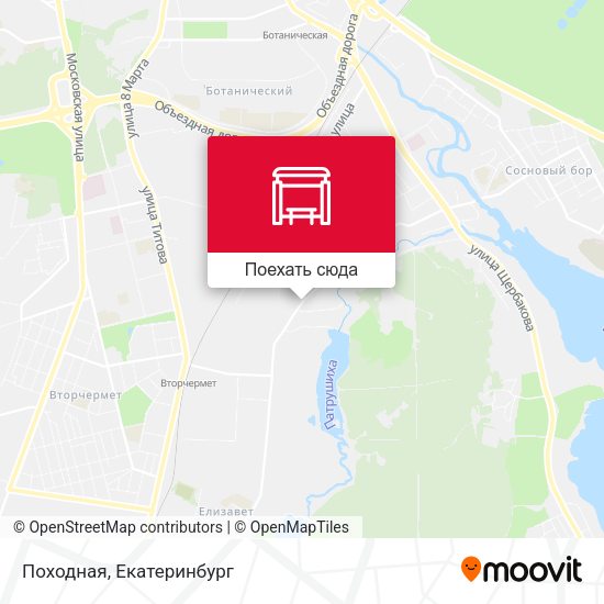 Карта Походная