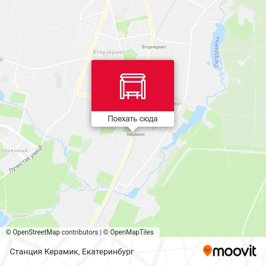 Карта Станция Керамик