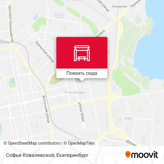 Карта Софьи Ковалевской