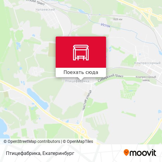 Карта Птицефабрика