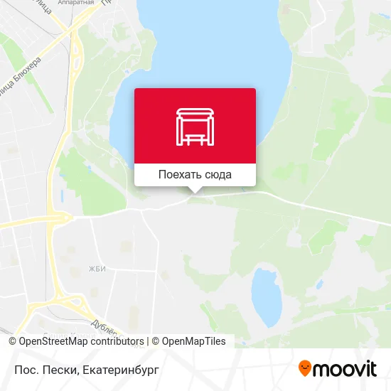 Карта Пос. Пески