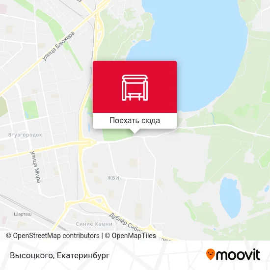 Карта Высоцкого