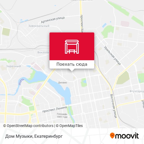 Карта Дом Музыки