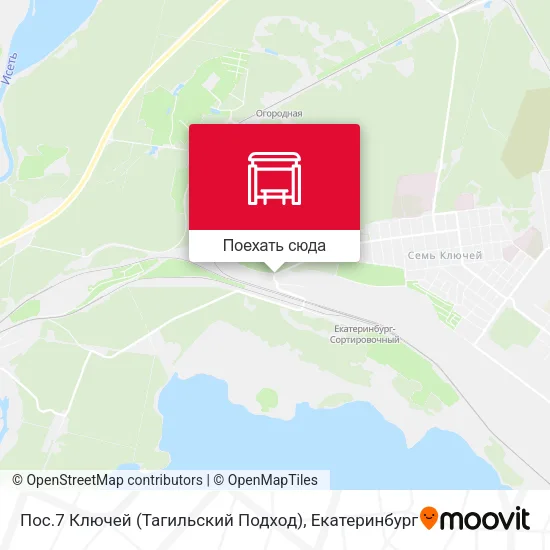 Карта Пос.7 Ключей (Тагильский Подход)