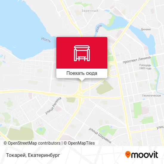 Карта Токарей