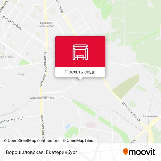 Карта Ворошиловская