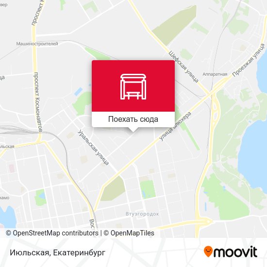 Карта Июльская