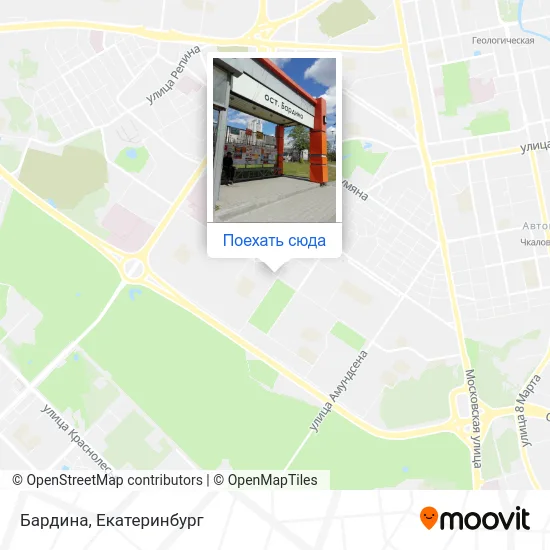 Карта Бардина