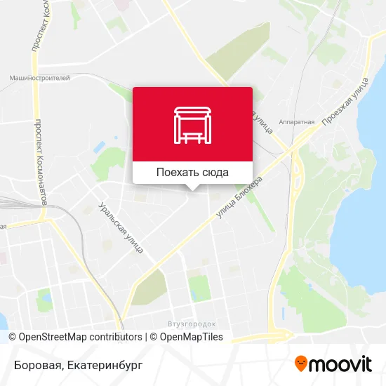 Карта Боровая