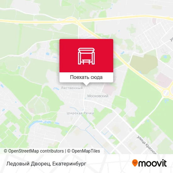 Карта Ледовый Дворец