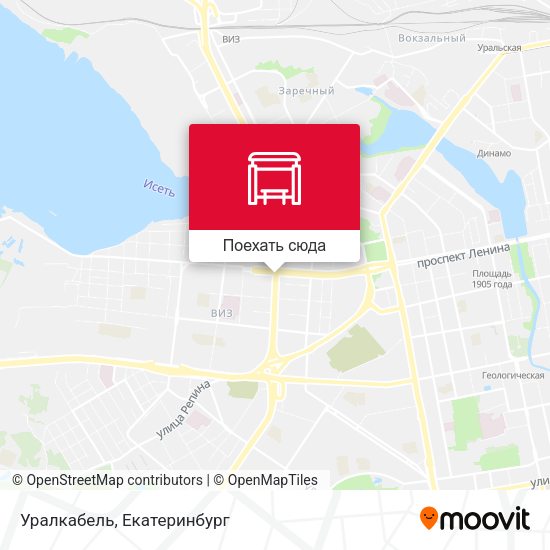 Карта Уралкабель
