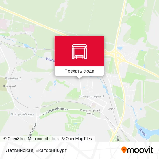 Карта Латвийская